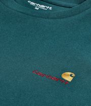 Carhartt WIP American Script Organic T-Shirt (malachite)