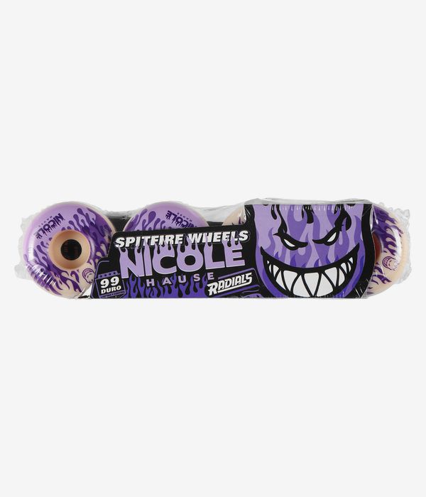 Spitfire Formula Four Nicole Kitted Radial Ruote (natural) 54 mm 99A pacco da 4
