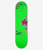Krooked Cromer Neon Sticker 8.25" Skateboard Deck (green)