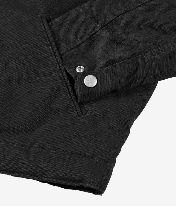 Carhartt WIP W' OG Detroit Organic Dearborn Jas women (black black rinsed II)