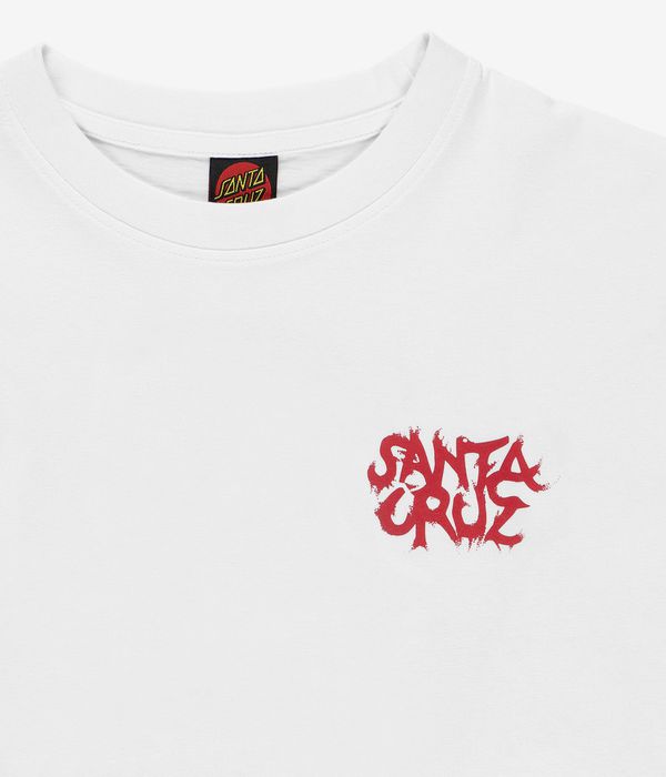 Santa Cruz Knox Firepit Dot T-Shirty (white)