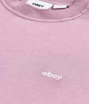 Obey Lowercase Pigment Camiseta (pigment liliac)