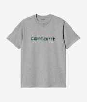 Carhartt WIP Script T-Shirt (grey heather chervil)