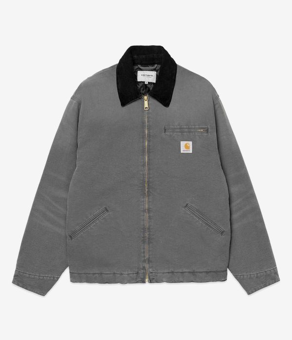 Carhartt WIP OG Detroit Organic Dearborn Jacket (graphite black stone canvas)