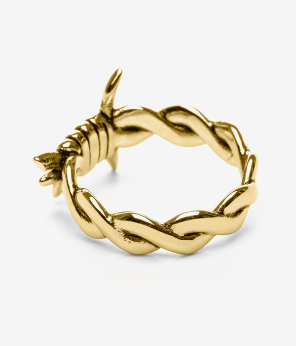HUF Barbed Wire Pierścień (gold)