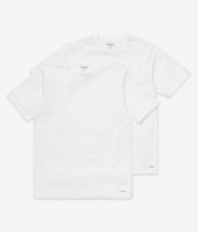 Carhartt WIP Standard T-Shirt (white white) 2er Pack