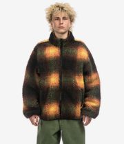 Vans Heights Sherpa Giacca (black herritage mustard)