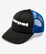 Carpet Company Puff Trucker Cap (black blue)