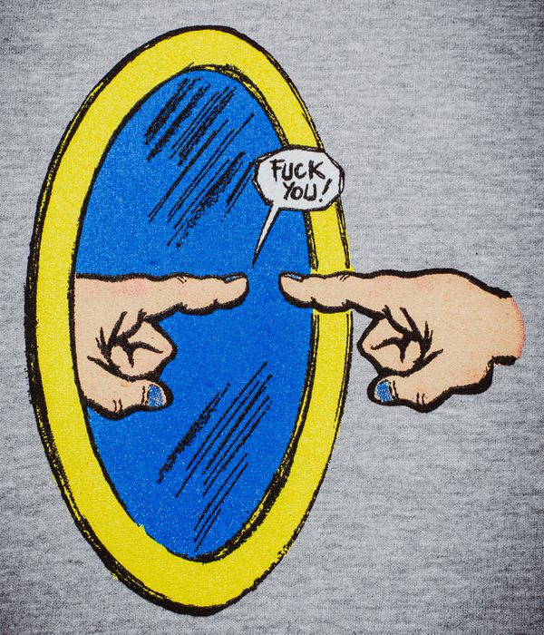 Fucking Awesome Fuck You T-Shirt (heather grey)