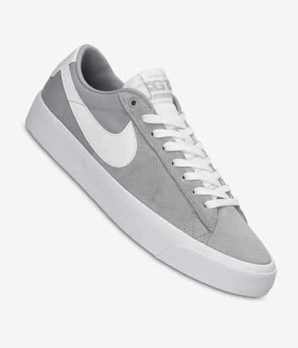Nike Sb Zoom Blazer Low Pro Gt Shoes Wolf Grey White Wolf Buy At Skatedeluxe