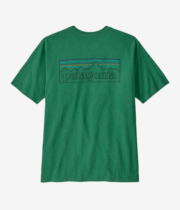 Patagonia P-6 Logo Responsibili T-Shirt (heartleaf green)