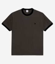 Polar Ringer T-Shirt (dirty black black)