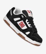 DC Stag Chaussure (black white red)