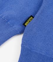 Magenta 1984 Knit Polo Sweatshirt (blue)