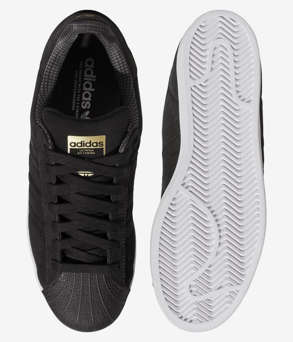 adidas Skateboarding Superstar ADV Chaussure (core black core black white)