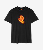 Santa Cruz Flame Hand T-Shirt (black)