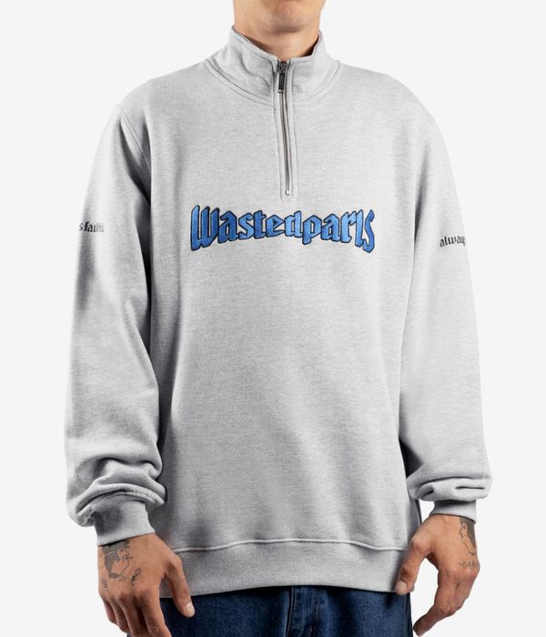 Wasted Paris United Funnel Sweatshirt (ash grey)