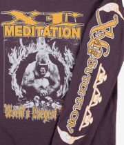 XLarge Meditation Long sleeve (purple)