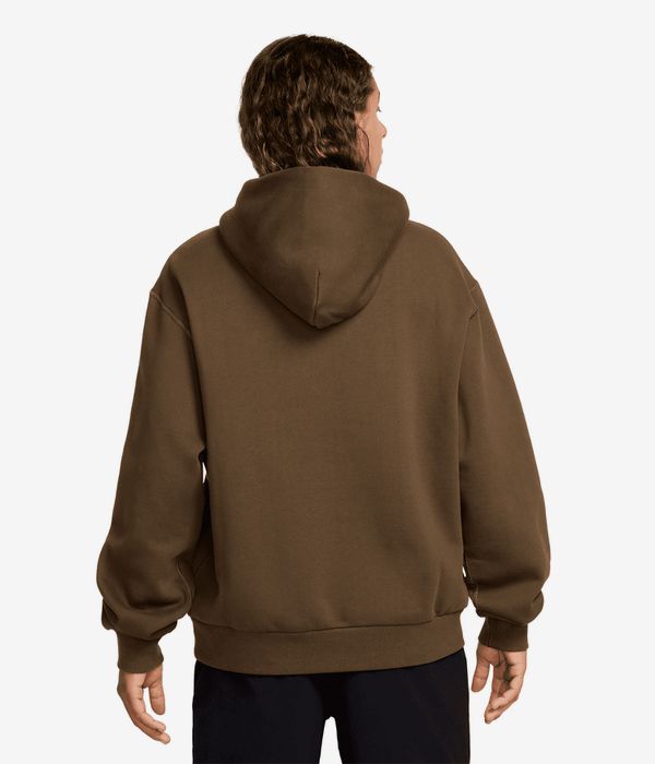 Nike SB Essential Logo sweat à capuche (mosswood brown white)