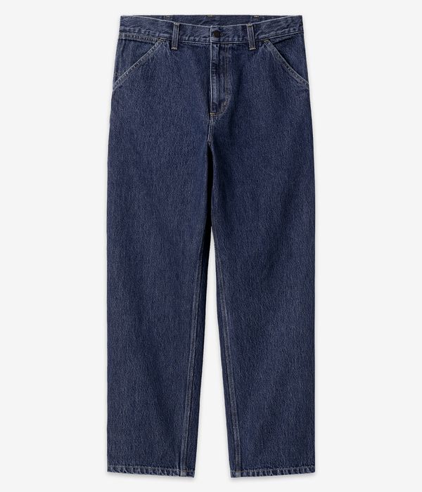 Shop Carhartt WIP Single Knee Pant Smith Jeans (blue rinsed 