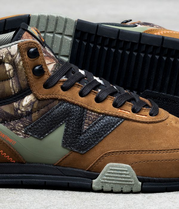New Balance Numeric 440 High Shoes (brown green)