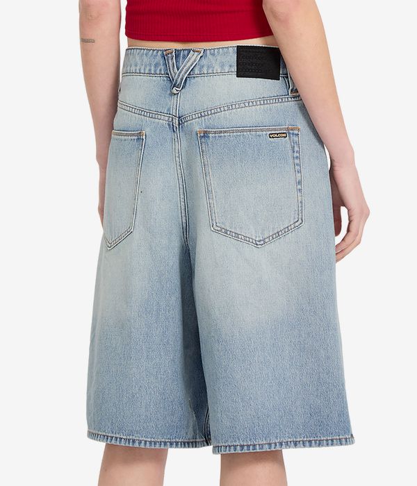 Volcom Beeggy Shorts women (dusty blue wash)