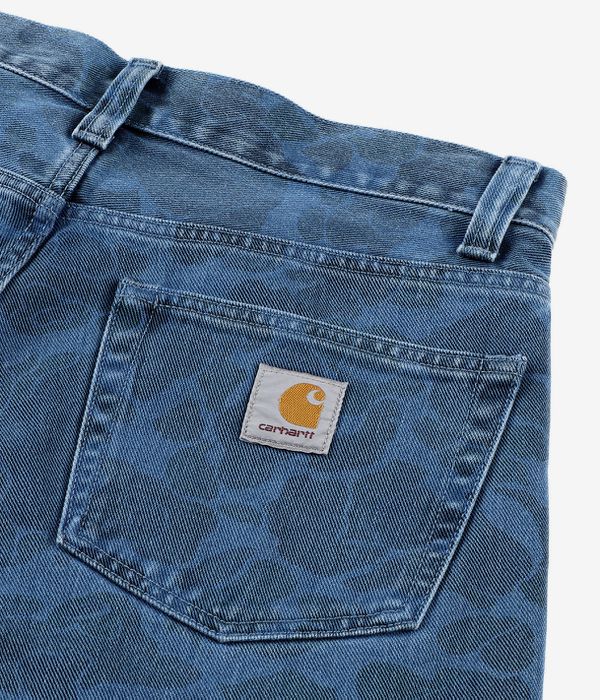 Carhartt WIP Duck Landon Maitland Camo Jeans (blue bleached)