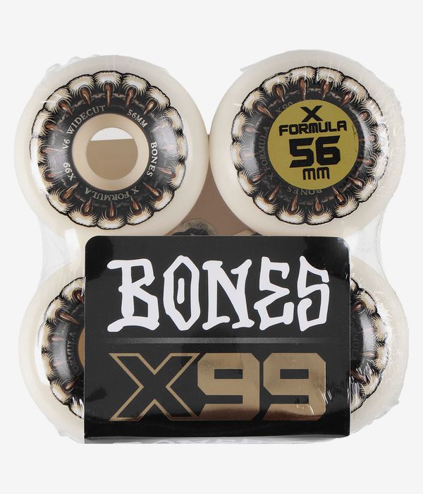 Bones Grippin Wolf X Formula V6 Roues (white) 56 mm 99A 4 Pack
