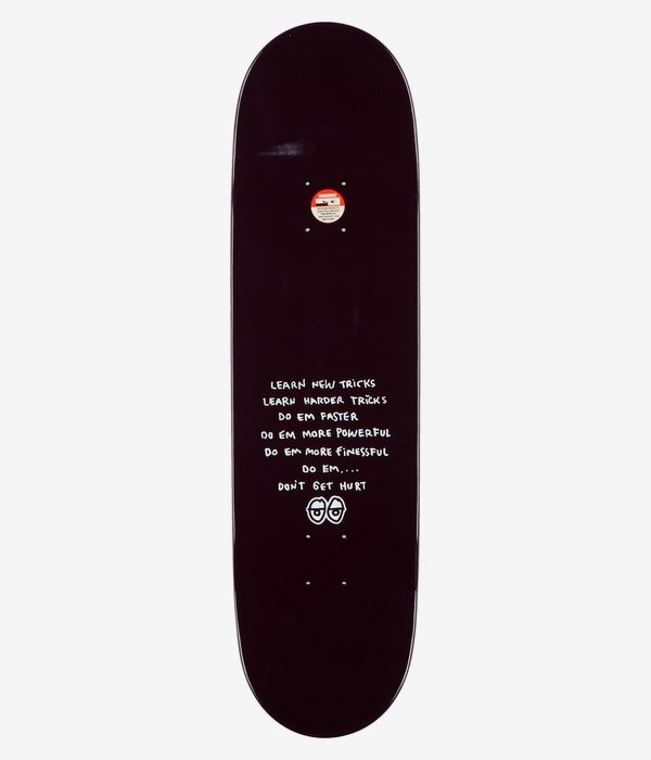 Krooked Wilson Flame TF 8.5" Skateboard Deck (black)