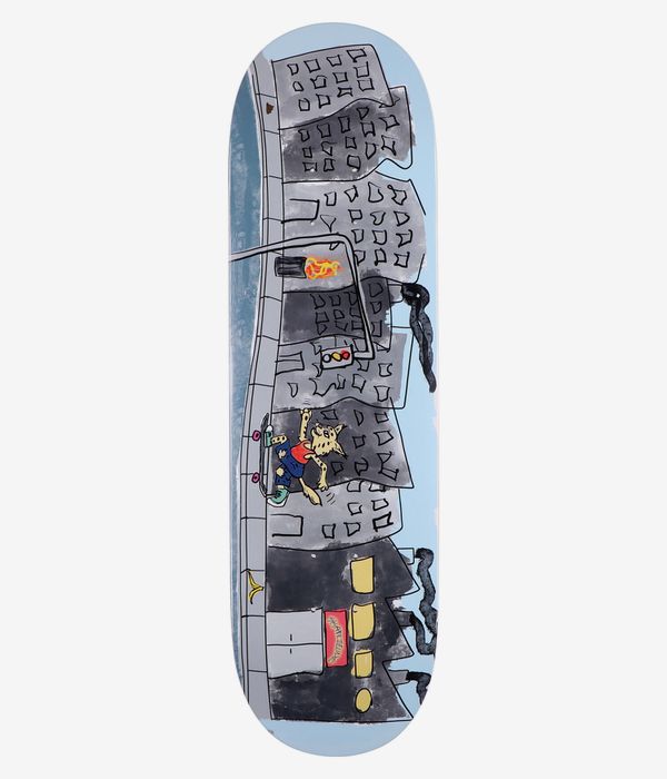 skatedeluxe City De Luchs Short 8.25" Planche de skateboard (multi)