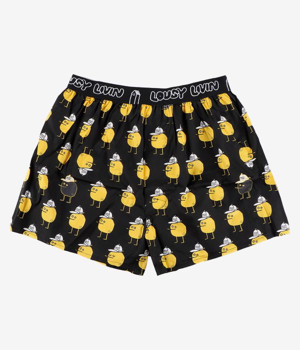 Lousy Livin Toast & Zitrone Boxerbriefs Boxershorts (black) 2er Pack