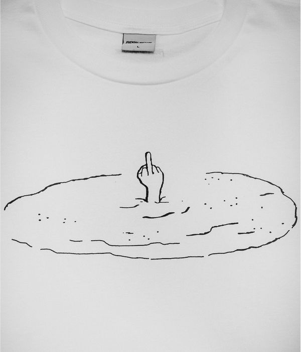 Fucking Awesome Fuck The World Camiseta (white)