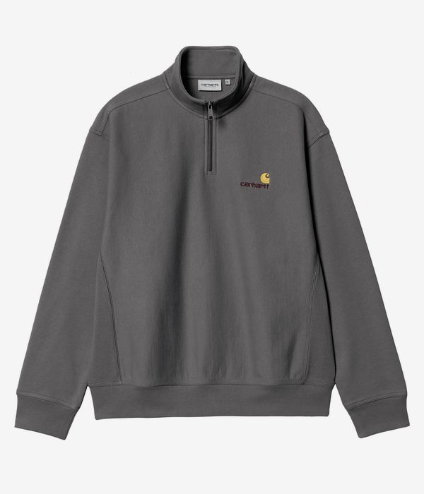 Carhartt WIP W' American Script Half Zip Sweater (porphyry)
