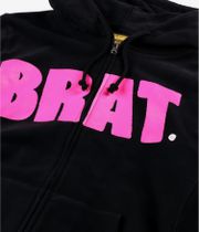 Carpet Company Brat Felpa Hoodie con zip (black)