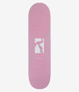 Poetic Collective Optical 8" Skateboard Deck (red)