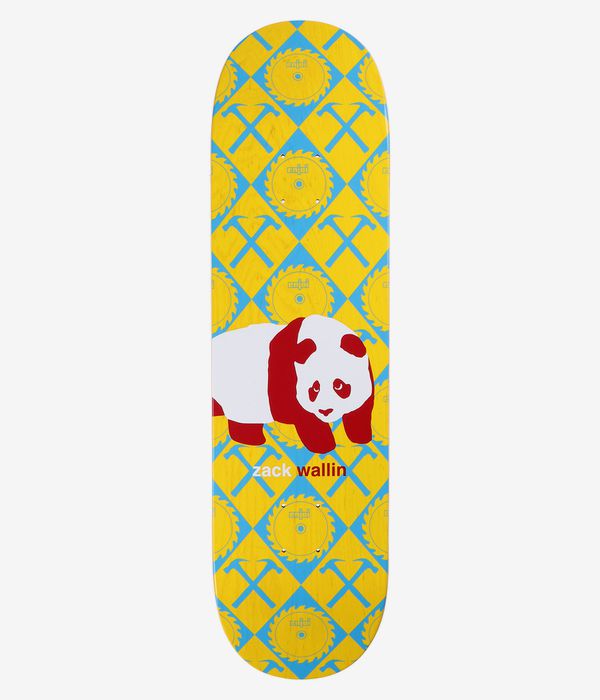 Enjoi Wallin Peekaboo Pro Panda Super Sap 8.5" Planche de skateboard (blue yellow)