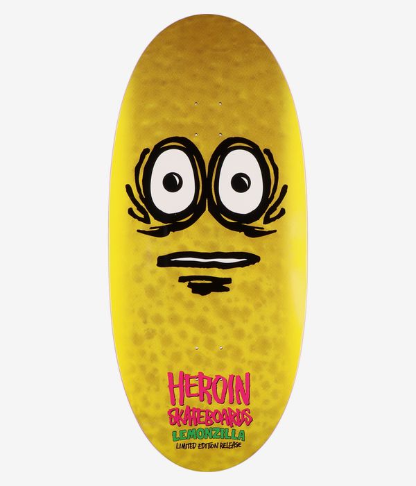 Heroin Skateboards Lemonzilla 13.5" Skateboard Deck (yellow)