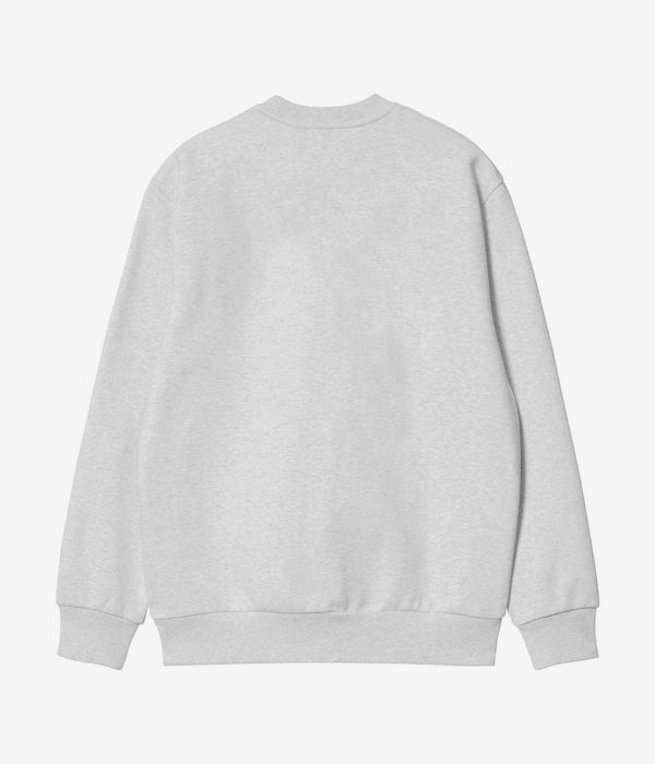 Carhartt WIP Basic Sweatshirt (ash heather duck blue)