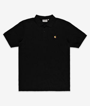 Carhartt WIP Chase Pique Polos (black gold)