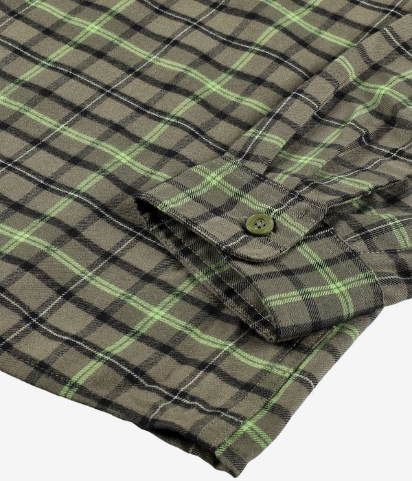 Nike SB Woven Button Up Shirt (medium olive cargo kahki)