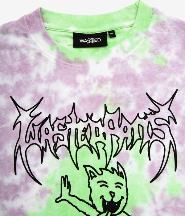 Wasted Paris Toon Surf T-Shirt (lilac green)
