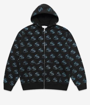 Yardsale Bijou Zip-Hoodie (black indigo)