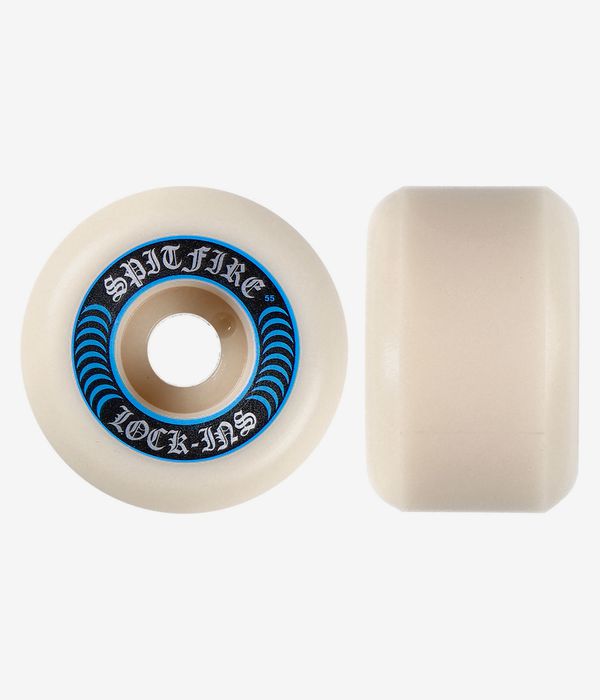 Spitfire Formula Four Lock Ins Roues (white blue) 55 mm 99A 4 Pack