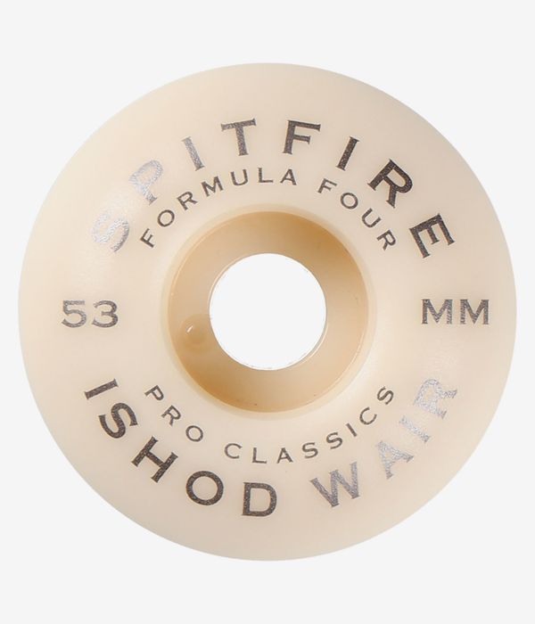 Spitfire Formula Four Ishod Smoke Classic Ruote (natural) 53mm 99A pacco da 4