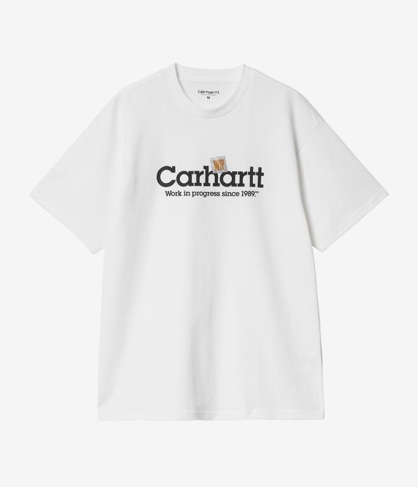 Carhartt WIP Label Script Organic T-Shirt (white)