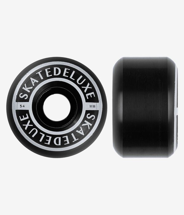 skatedeluxe Conical Wheels (black) 54mm 100A 4 Pack
