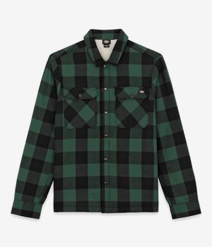 Dickies Lined Sacramento Camisa (pine needle green)