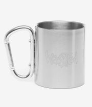 Wasted Paris Camping Mug Blind Tazza (silver)