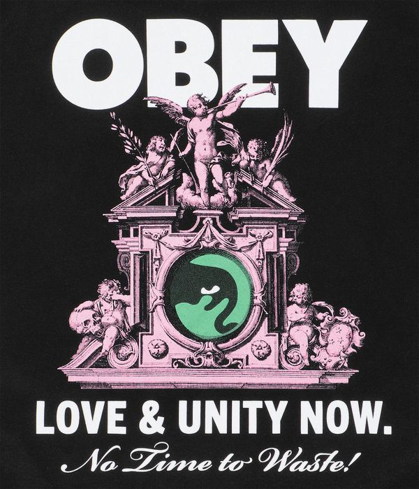 Obey Love & Unity T-Shirt (black)