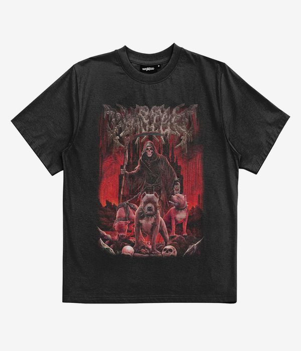 Wasted Paris Hell Gate T-Shirt (faded black)